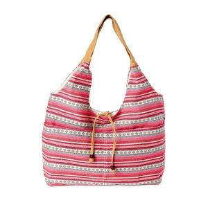 Time and Tru Woven Beach Tote and Pouch